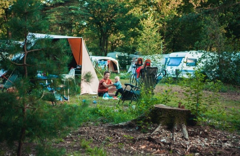 Kamperen op de berenkuil