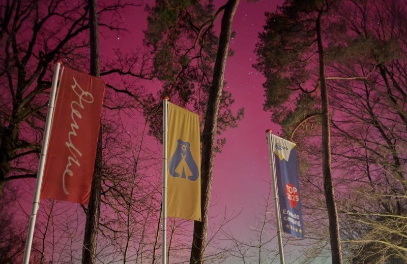 Noorderlicht te zien op De Berenkuil